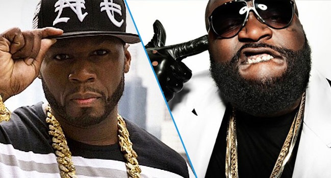 50 Cent fires back at Rick Ross as the pair’s long-standing beef is revived